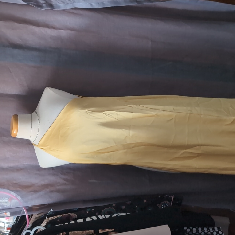 One shoulder long dress